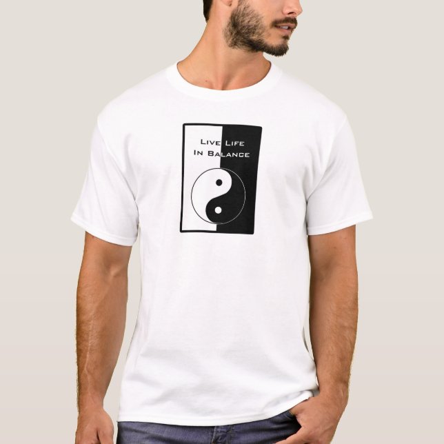Camiseta Vida en equilibrio (Anverso)