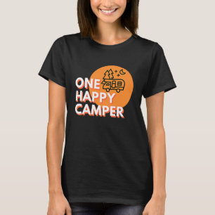 Camiseta Vida en Furgoneta Camping Campamento Viaje Autobús