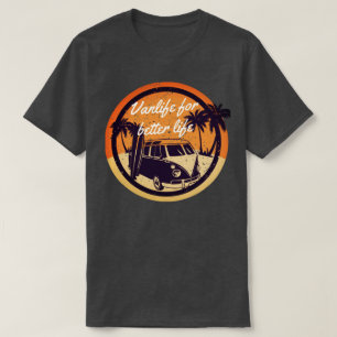 Camiseta Vida en furgoneta para una vida mejor