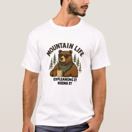 Camiseta Vida en la Montaña | Explicarlo lo Arruina