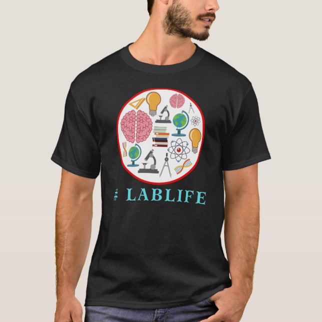 Camiseta Vida en laboratorio - Vida en laboratorio (Anverso)