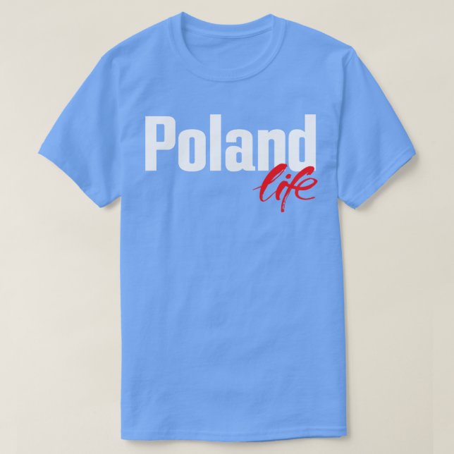 Camiseta Vida en Polonia 1 (Diseño del anverso)