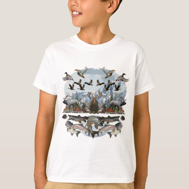 Camiseta Vida exterior (Anverso)
