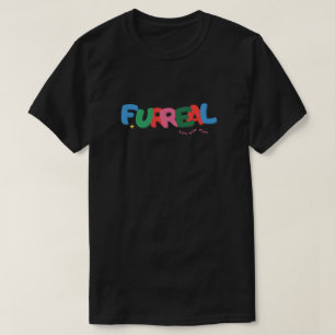 Camiseta Vida Furreal con Gatos Divertida Mamá de Gatos (Am