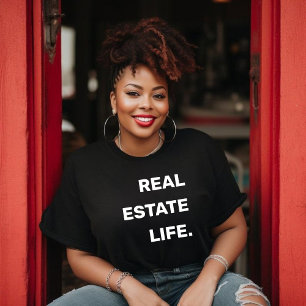 Camiseta VIDA INMOBILIARIA. Comercialización de Realtor