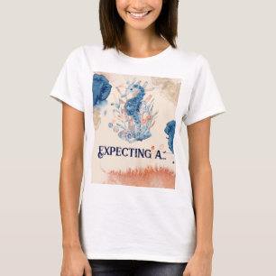 Camiseta Vida marina Caballos de mar a bordo de Mamá para