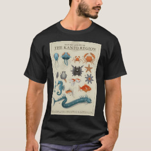 Camiseta Vida marina de Kanto
