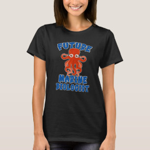 Camiseta Vida marina futura de los biólogos marinos