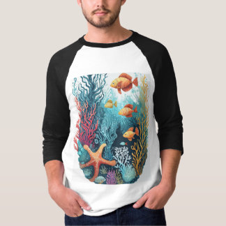 Camiseta Vida marina submarina