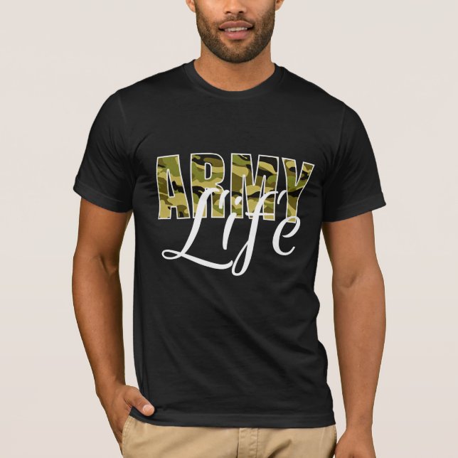 CAMISETA VIDA MILITAR (Anverso)