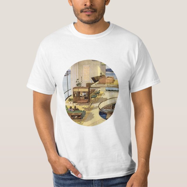 Camiseta Vida moderna de los mediados de siglo (Anverso)