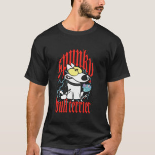 Camiseta Vida moderna de Rocko Caricatura estilo heavy meta