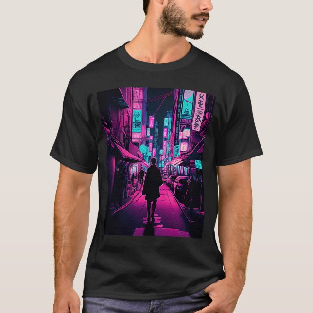 Camiseta Vida nocturna en Tokio 7 (Anverso)