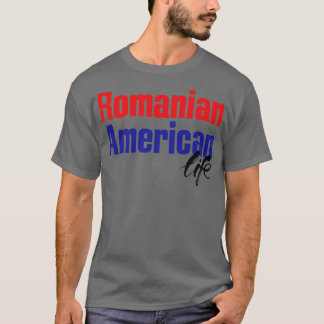 Camiseta Vida norteamericana rumana
