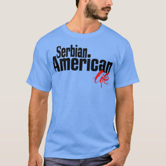 Camiseta Vida norteamericana serbia 2