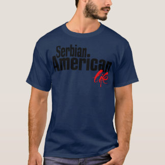 Camiseta Vida norteamericana serbia 2