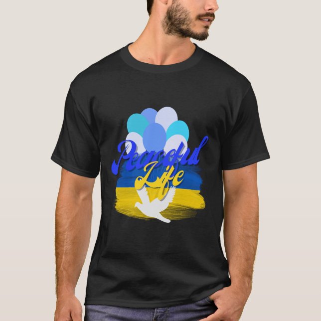 Camiseta Vida pacífica (Anverso)