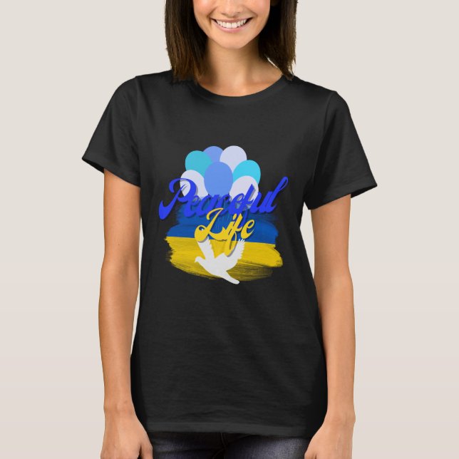 Camiseta Vida pacífica (Anverso)