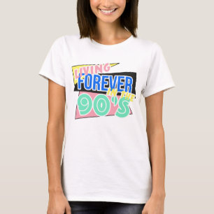Camiseta Vida para siempre en los años 90