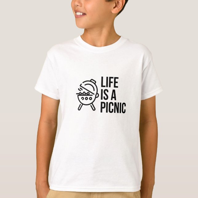CAMISETA VIDA PICNIC (Anverso)
