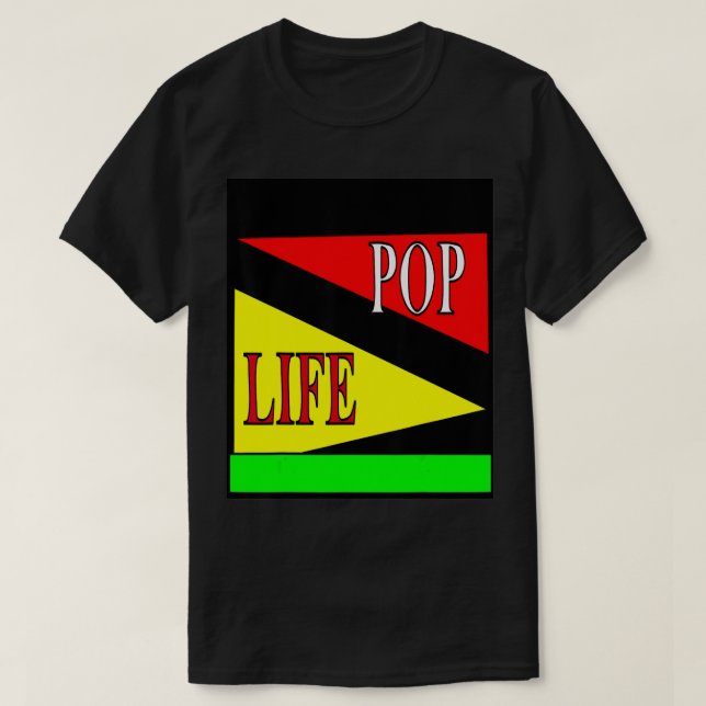 Camiseta Vida pop (Diseño del anverso)