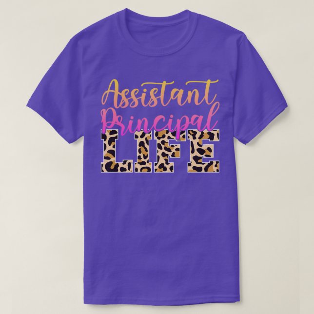 Camiseta Vida principal del asistente (Diseño del anverso)