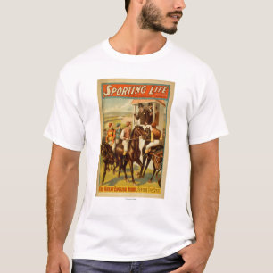 Camiseta Vida que se divierte - el gran teatro de Derby del