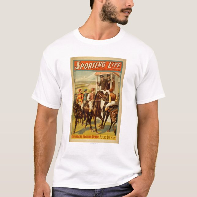 Camiseta Vida que se divierte - el gran teatro de Derby del (Anverso)