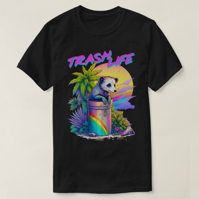 Camiseta Vida residual (Diseño del anverso)