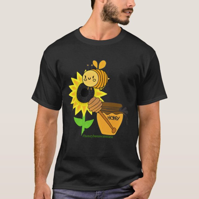 Camiseta Vida saludable de bebe de miel - 20 de abril (Anverso)