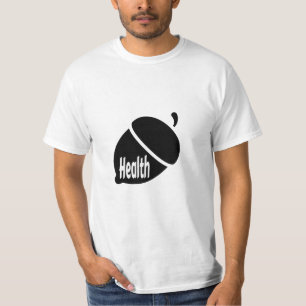 Camiseta Vida saludable para las nueces de la salud
