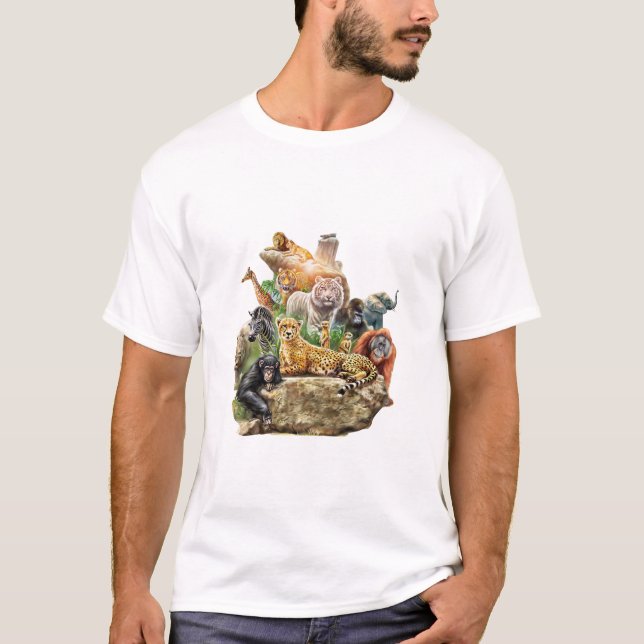 Camiseta Vida salvaje (Anverso)