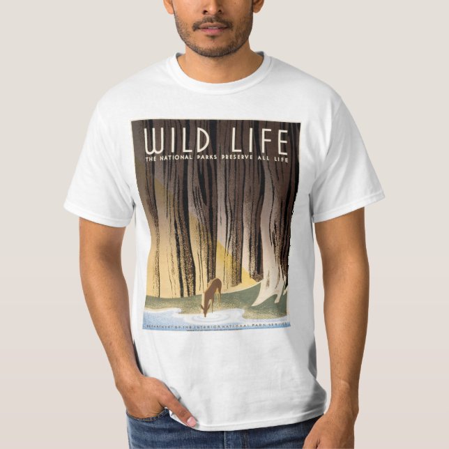 Camiseta Vida salvaje (Anverso)