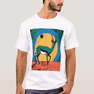 Camiseta Vida silvestre africana estilizada