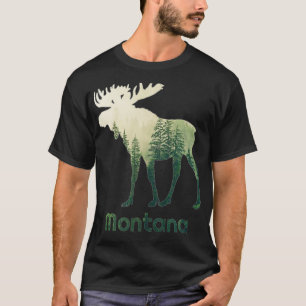Camiseta Vida silvestre de la caza de árboles forestales de