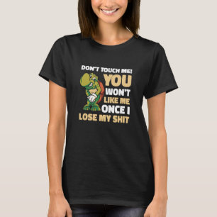 Camiseta Vida silvestre de la tortuga significa propietario