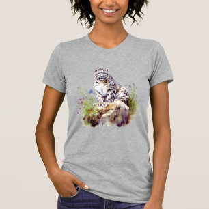 Camiseta Vida silvestre del gato grande de la montaña de in