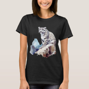 Camiseta Vida silvestre del gato grande de la montaña de in