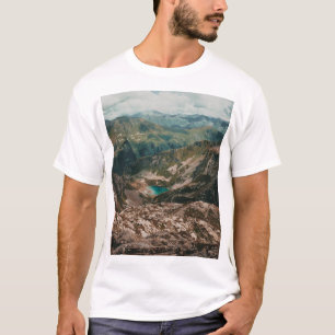 Camiseta Vida silvestre en el Lago de Montaña: Mayor sereni