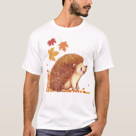 Camiseta Vida silvestre - Erizo en el Unisex de otoño/otoño