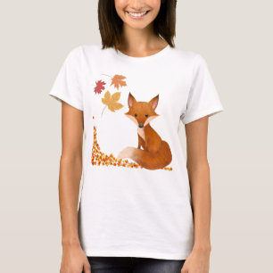 Camiseta Vida silvestre - Fox en otoño/otoño. Unisex