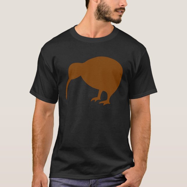 Camiseta Vida silvestre Kiwi para aves de Nueva Zelanda 3 (Anverso)
