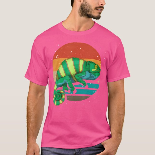 Camiseta Vida silvestre Reptiles Lizard Chameleon (Anverso)
