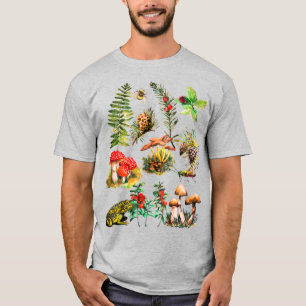 Camiseta Vida silvestre, setas silvestres
