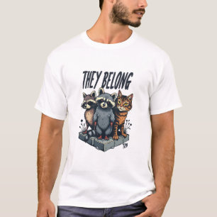 Camiseta Vida silvestre urbana: Resaltando las luchas de la