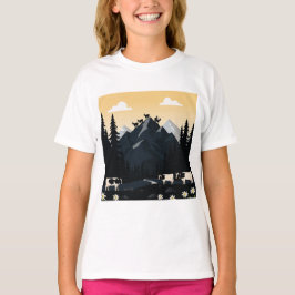 Camiseta Vida silvestre y animales de granja
