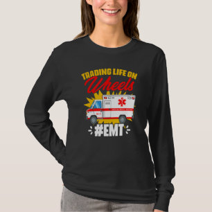 Camiseta Vida Sobre Ruedas Técnico Médico De Emergencia Amb