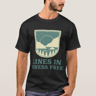 Camiseta Vida Solitaria, Caza y Pesca