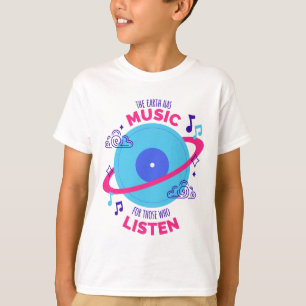Camiseta Vida Uniforme de Música de Elementos