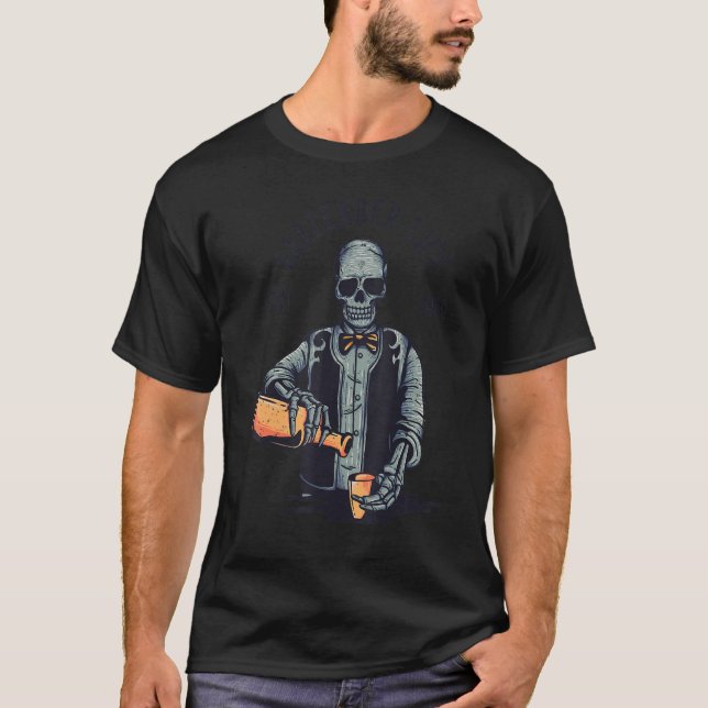 Camiseta Vida útil de Bartender (Anverso)
